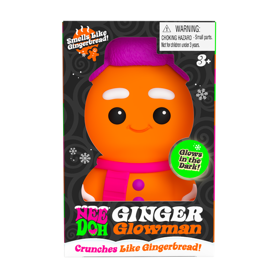 NeeDoh Ginger Glowman O6F9