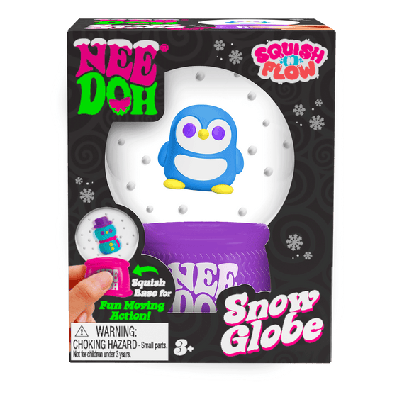 NeeDoh Squish N Flow Snow Globe H81B